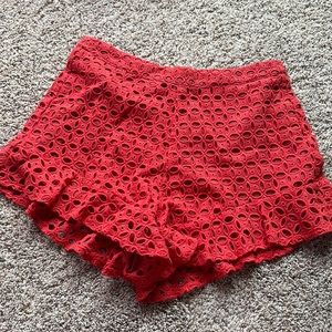 Coral shorts